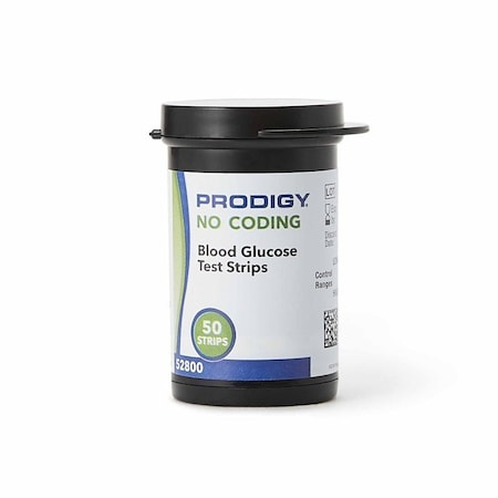 Prodigy Blood Glucose Test Strips, 50PK 052800